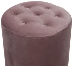 Pisa Sittpuff Rosa Sammet