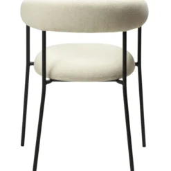 Plenti Stol Bone White, Black