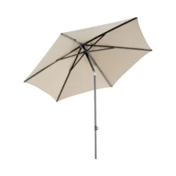 Poppi Parasoll 250 cm Champagne