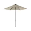 Poppi Parasoll 250 cm Taupe