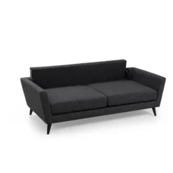 Port Louis 3 Seater (215 x 94 x 88 cm) Mörkgrå 3-sitssoffa