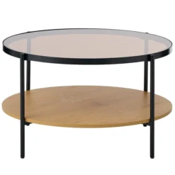 Powis Soffbord Ø84 cm Tawny Natural