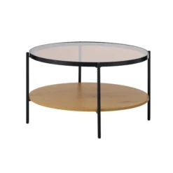 Powis Soffbord Ø84 cm Tawny Natural