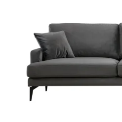 Quito Hörn (283-180 x 90 x 88 cm) Hörnsoffa Antracit, Vänster