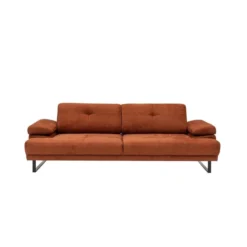 Quito (239 x 99 x 83 cm) 3-sits bäddsoffa Orange