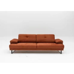 Quito (239 x 99 x 83 cm) 3-sits bäddsoffa Orange