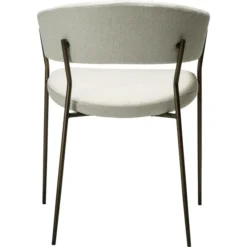 Reboot Stol Simply Beige, Antique Brass