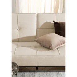Reese Bäddsoffa Basel tyg Beige