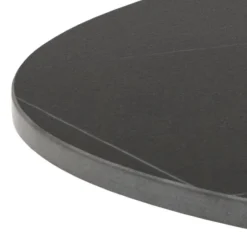 Rennes Soffbord Rund 60 cm Svart Grantham