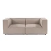 Reykjavik 2 (95 x 190 x 65 cm) 2-sitssoffa Sandbeige