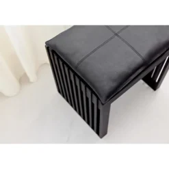 Rib 45x35 cm Pall Mahogny Matt Svart