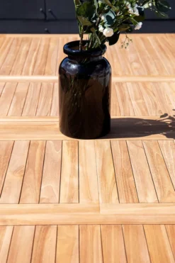 Rimini Bord 110x195-295 cm Teak