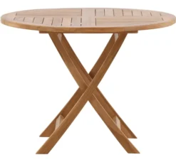Rimini Matgrupp 100 cm ink Positionsstolar Teak