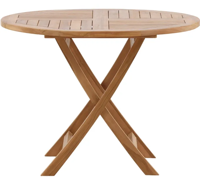 Rimini Matgrupp 100 cm ink Positionsstolar Teak