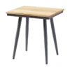 Rio Antracit/Teak Loungebord 50x45 cm