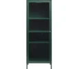 Riviera Vitrinskåp 160 cm Grön