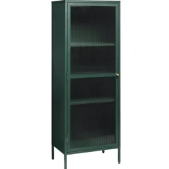 Riviera Vitrinskåp 160 cm Grön