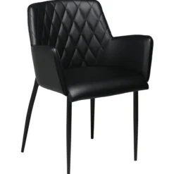 Rombo Stol Black Art.Leather