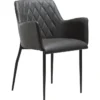 Rombo Stol Vintage Grey Art.Leather