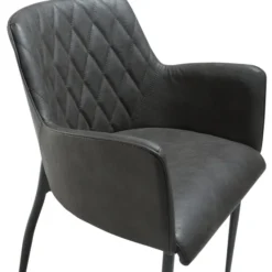 Rombo Stol Vintage Grey Art.Leather