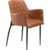 Rombo Stol Vintage Light Brown Art.Leather