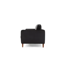 Rom (215 x 90 x 70 cm) 3-sitssoffa Svart ek