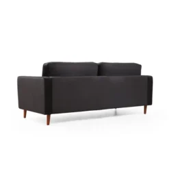 Rom (215 x 90 x 70 cm) 3-sitssoffa Svart ek