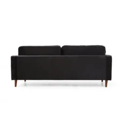 Rom (215 x 90 x 70 cm) 3-sitssoffa Svart ek