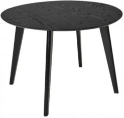 Sagene Matbord 110 cm Svart Ek