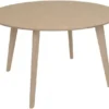 Sagene Matbord 110 cm Vitpigmenterad Ek
