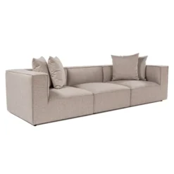Samarkand 3 (270 x 65 x 95 cm) 3-sitssoffa Sandbeige
