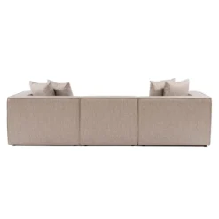 Samarkand 3 (270 x 65 x 95 cm) 3-sitssoffa Sandbeige