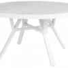 Samvaro Matbord Rund 140 cm Vit