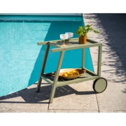 Samvaro Serveringsvagn Dusty Green