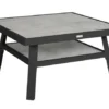 Samvaro Soffbord Antracit/Antracit 90x90 cm
