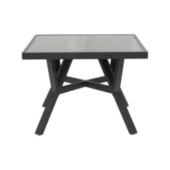 Samvaro Soffbord Antracit/Antracit 90x90 cm