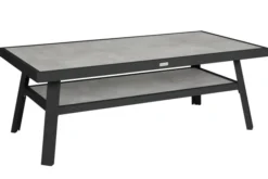 Samvaro Soffbord Antracit/Grå 140x90 cm