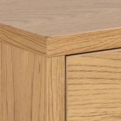 Sandnes Sängbord 24x50x35 cm Vild Ek