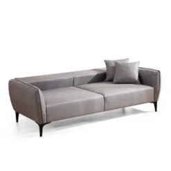 Santiago (220 x 67 x 95 cm) 3-sitssoffa Grå