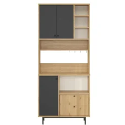 Sapporo Wide Hylla Ek antracit