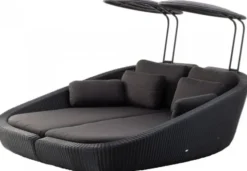 Savannah Daybed Vänster Svart