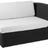 Savannah 2-Sits Modul Vänster Svart
