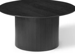 Scarlett Soffbord Ø90cm Svart
