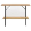 Segmento 100 cm Avställningsbord Naturlig