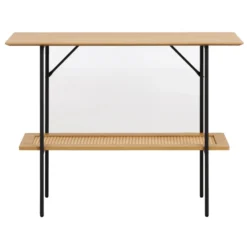 Segmento 100 cm Avställningsbord Naturlig