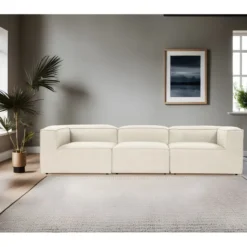 Sevilla 3 (297 x 66 x 105 cm) 3-sitssoffa Ecru