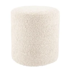 Shaun Puff Ø35 cm / 38 cm Vit