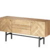 Sideboard Nr.230 Fiskbensdörrar 180x85 cm Oljad Ek