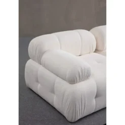Siena 3 (290 x 95 x 75 cm) 3-sitssoffa Vit
