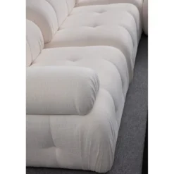 Siena 3 (290 x 95 x 75 cm) 3-sitssoffa Vit